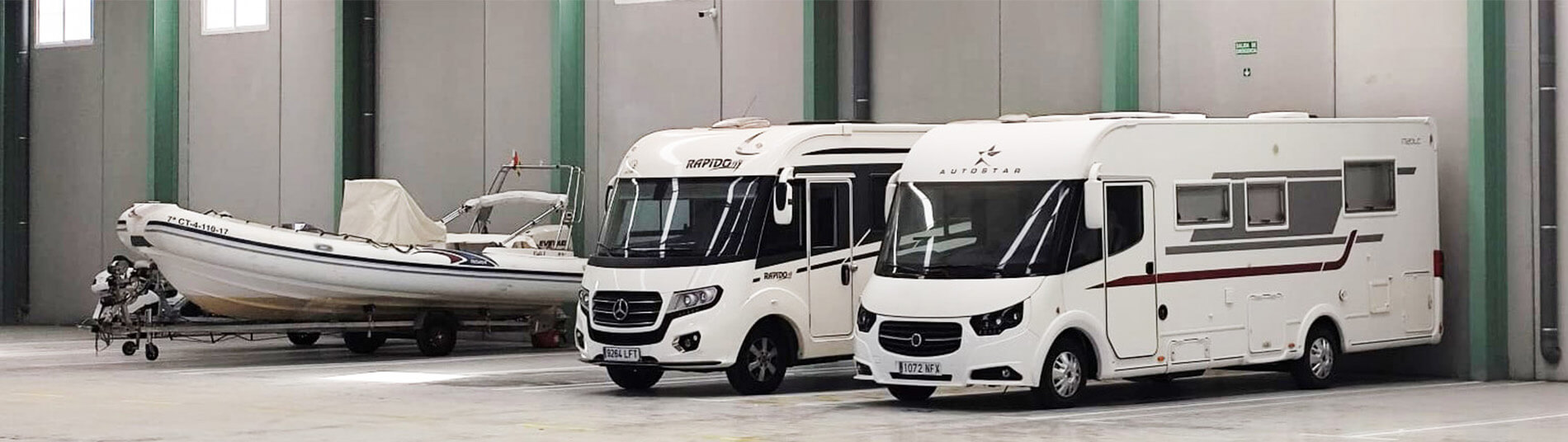 instalaciones guardar y alquilar autocaravanas